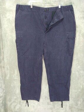 Tru Spec Pants Mens 2XL Blue BDU Tactical Cargo Military Combat Uniform